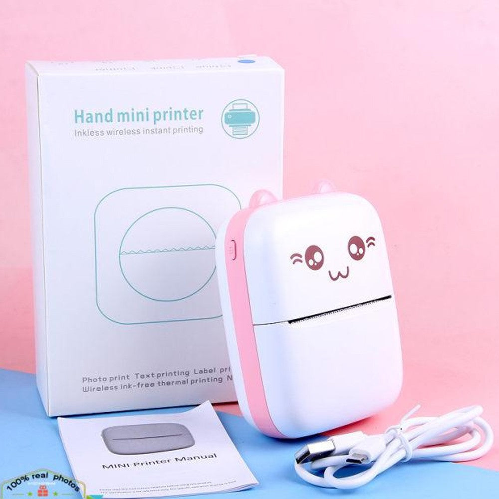 Portable Mini Pocket Printer BT Thermal Printer - Elvoque