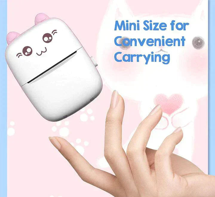 Portable Mini Pocket Printer BT Thermal Printer - Elvoque