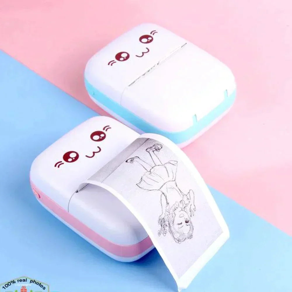 Portable Mini Pocket Printer BT Thermal Printer - Elvoque