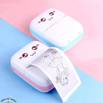Portable Mini Pocket Printer BT Thermal Printer - Elvoque