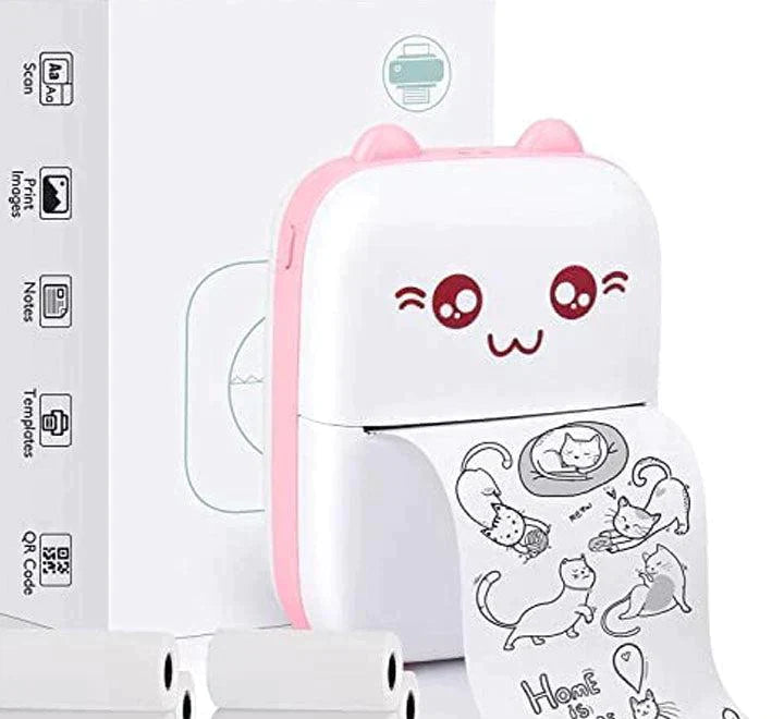 Portable Mini Pocket Printer BT Thermal Printer - Elvoque