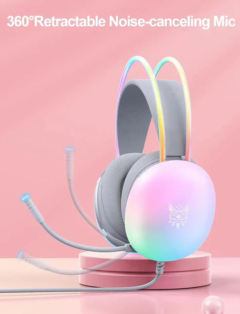 Rainbow Gaming Headphones - Elvoque