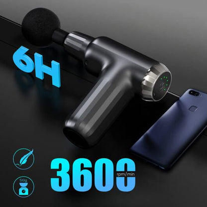 Muscle Massage Gun with 4 Heads FH-820 - Elvoque