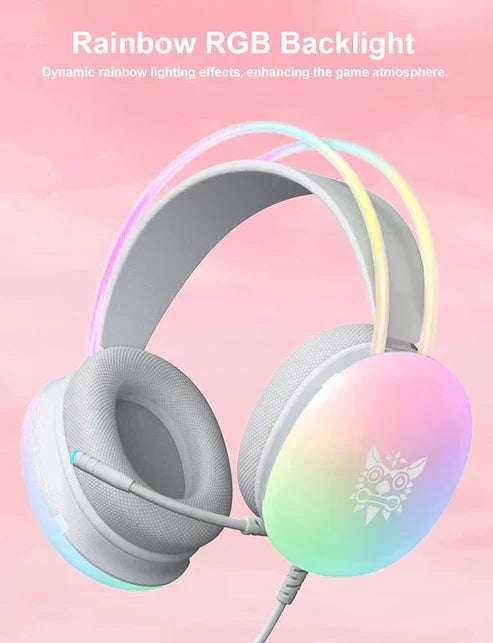 Rainbow Gaming Headphones - Elvoque
