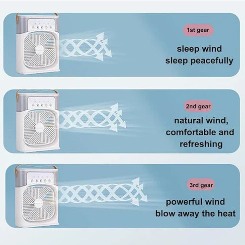 Cooling Fan With Ice - Elvoque