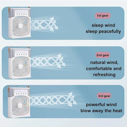 Cooling Fan With Ice - Elvoque