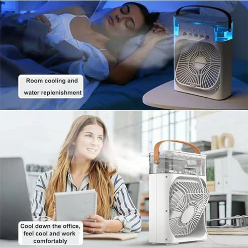 Cooling Fan With Ice - Elvoque