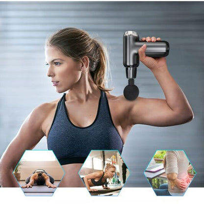 Muscle Massage Gun with 4 Heads FH-820 - Elvoque