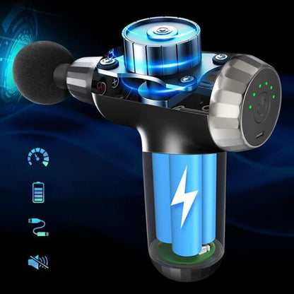Muscle Massage Gun with 4 Heads FH-820 - Elvoque