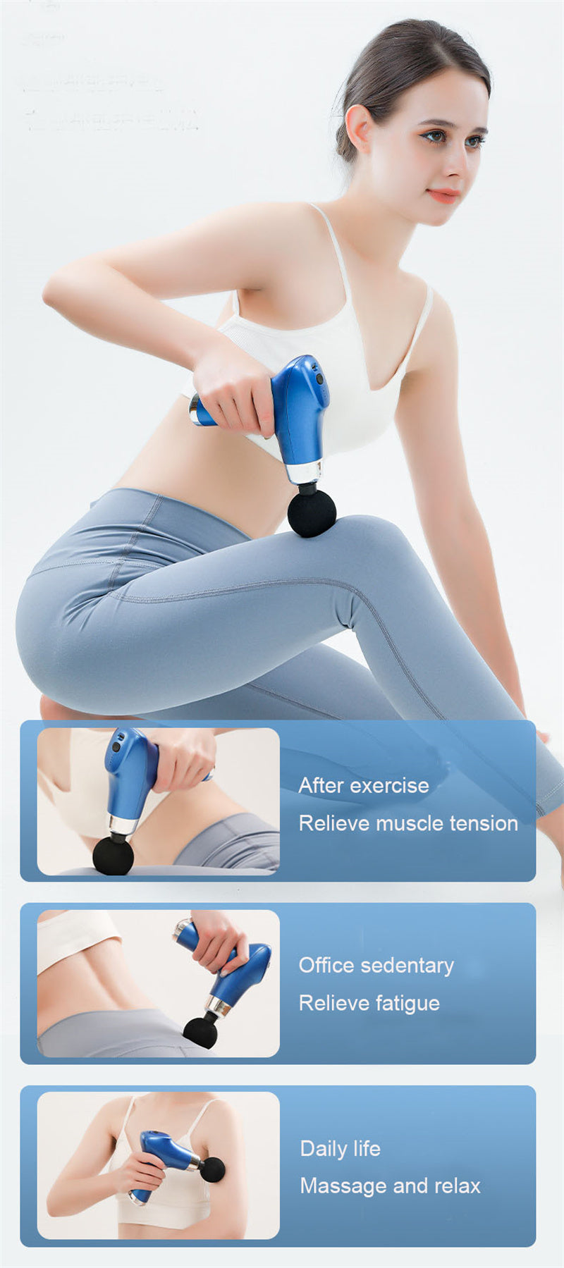 Fascial Power Massager Gun CY-001 - Elvoque