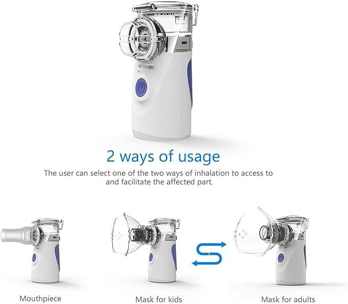 Handheld Mesh Inhaler Nebulizer - Elvoque