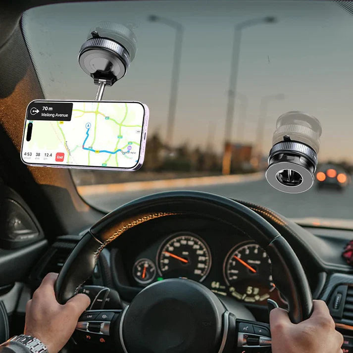 Foldable Magnetic Car Phone Holder - Elvoque